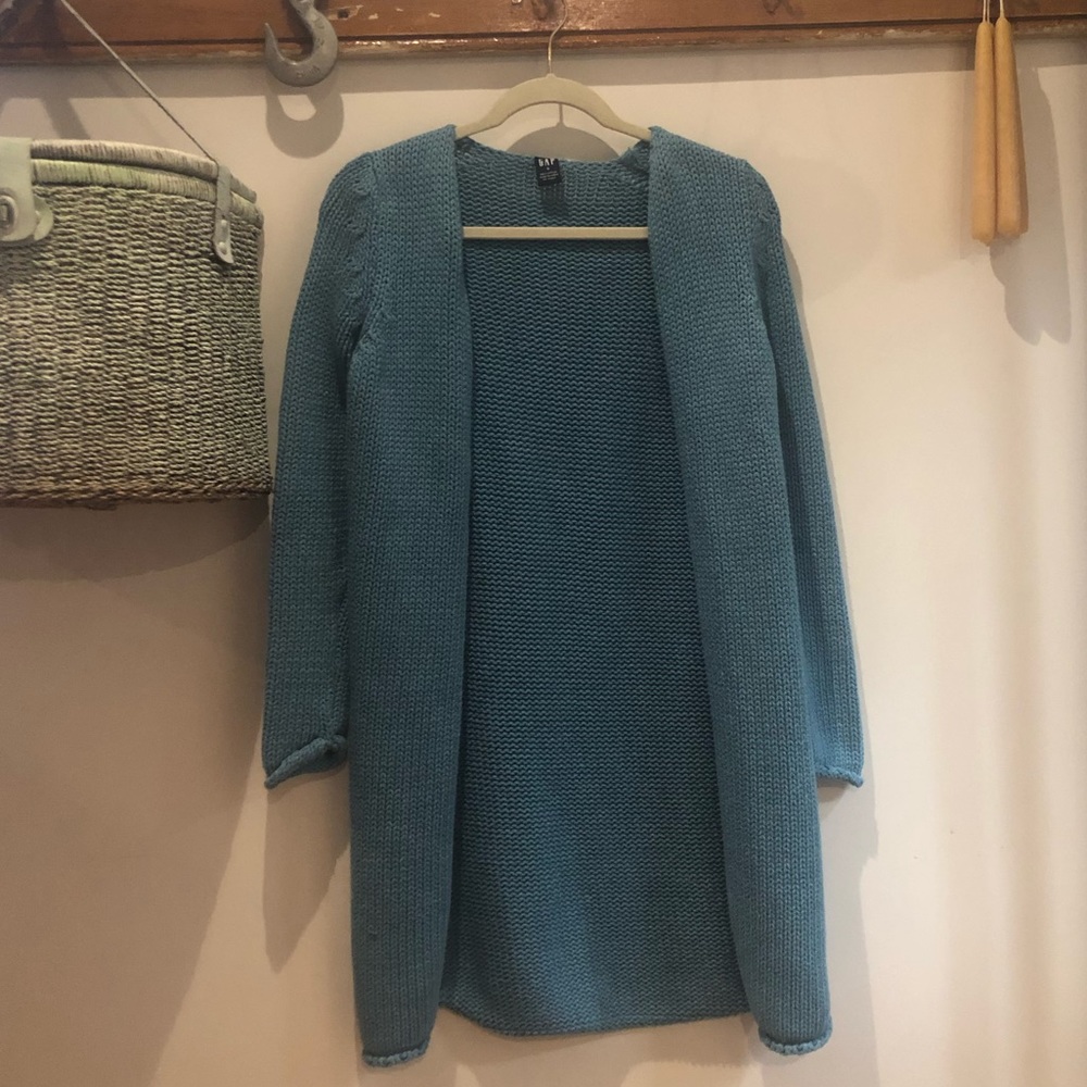 Throwback GAP knit duster ;)